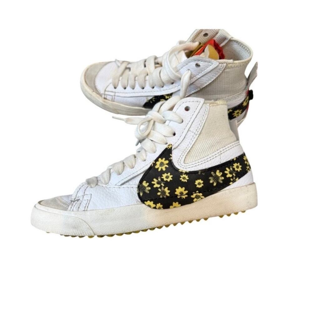 Nike Blazer women's 9 mens 7.5 Mid 77 jumbo sunflower sneakers 2667